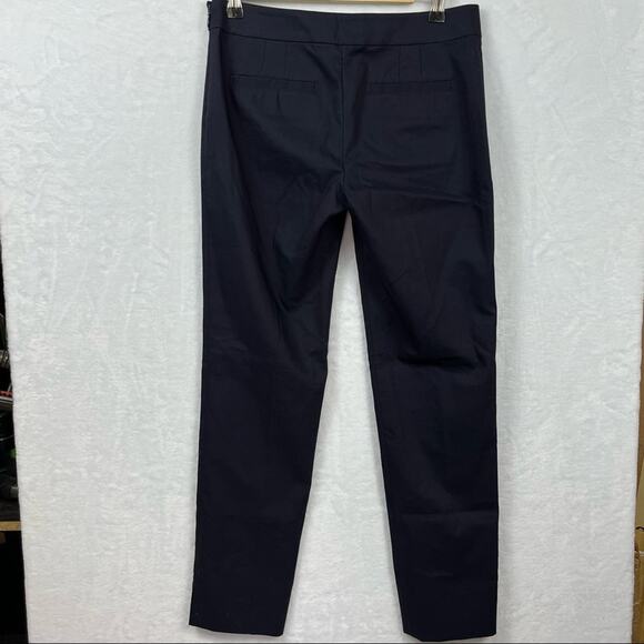 NWT Tory Burch Navy Blue Callie Skinny Pant Size 0 Slim Fit NEW - Picture 6 of 9